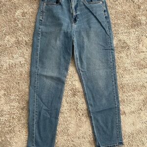 American Eagle Outfitters Light Blue Ankle Jeans